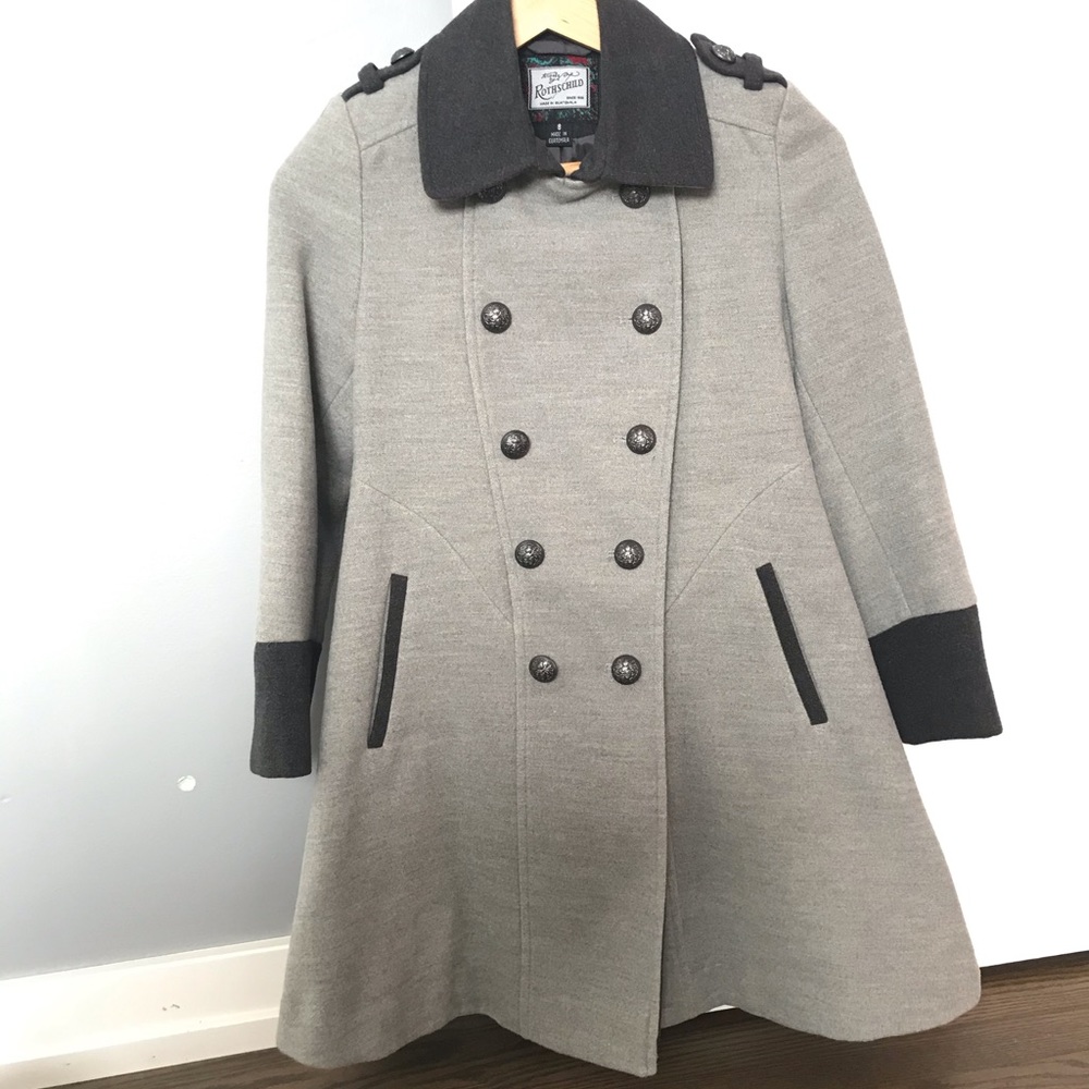 Girl winter coat Size8